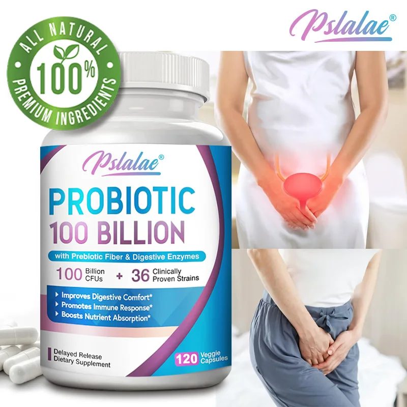 Probiotic 60 Billion - Пробиотики 100 миллиардов КОЕ - поддерживают