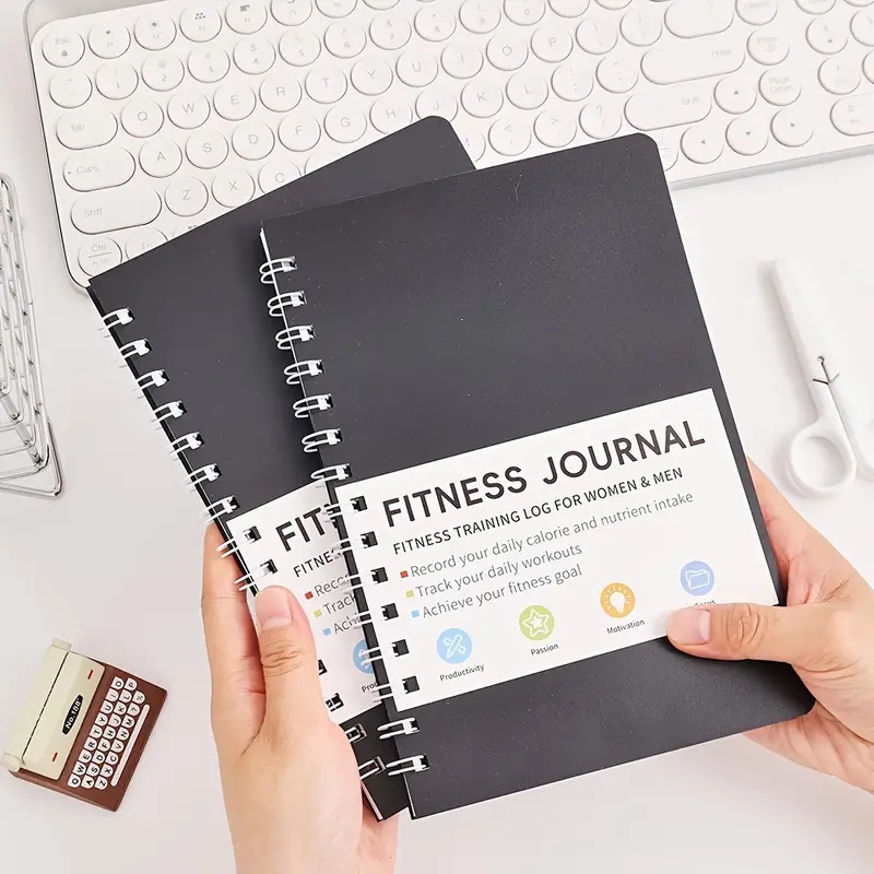 Fitness Nutrition Journal - Журнал для фитнеса: ежедневные планы тренировок