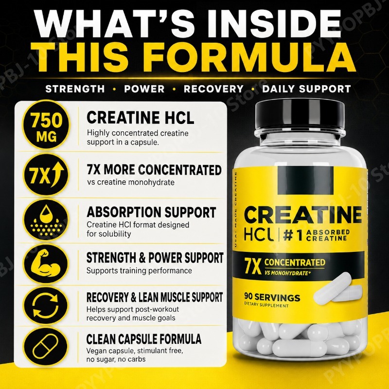 Креатин HCl 750 мг, 90 капсул, – обзор и цена Nutrition Of Fitness