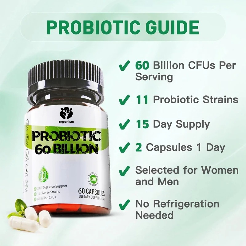 60 миллиардов колонических бло – обзор и цена Probiotic 60 Billion