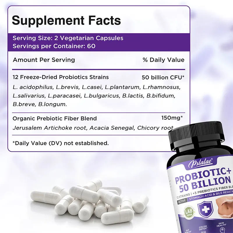 Пробиотик 50 миллиардов КОЕ -  – обзор и цена Probiotic 60 Billion