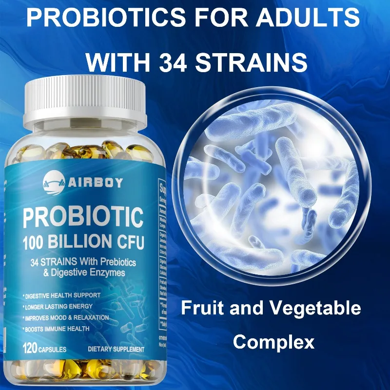 Пробиотики 100 миллионов CFU — – обзор и цена Probiotic 60 Billion