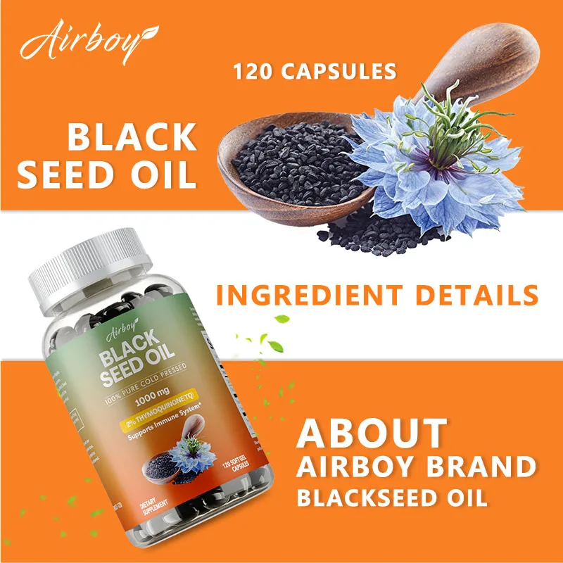 Капсулы с маслом черных семян  – обзор и цена Black Seed Oil Capsule